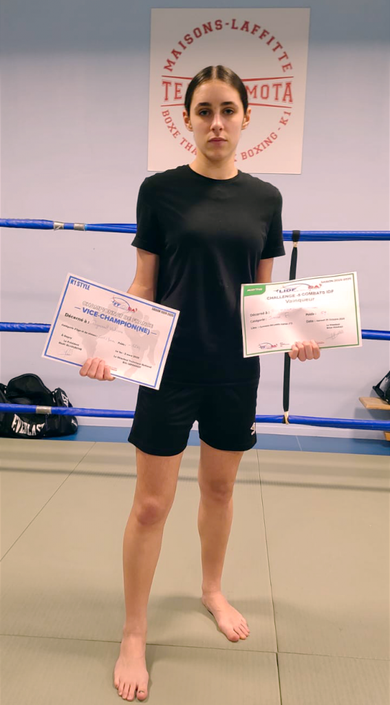 Victorine : Vice Championne de France